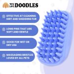 Pet Grooming Massage Bath Brush - Suitable for Showering, Ideal for Long and Short-Haired Dogs and Cats - Image 2