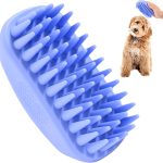 Pet Grooming Massage Bath Brush - Suitable for Showering, Ideal for Long and Short-Haired Dogs and Cats