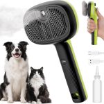 Cat Steam Brush, Self-Cleaning, 2 Water Spray Modes, for Deshedding, Massaging and Grooming