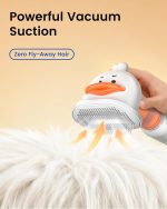 Four-in-One Self-Cleaning Deshedding Brush, Anti-Static, Massage, Cleaning and Deshedding Comb in One! - Image 2